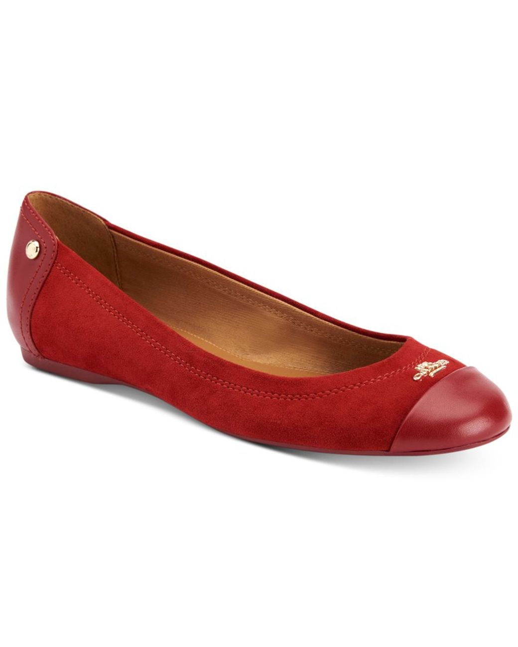 Coach flats cheap macy's